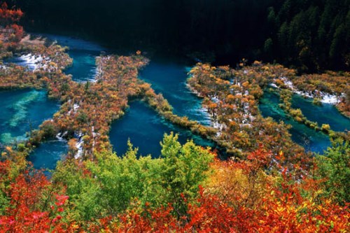 九寨沟十、十一月旅游-九寨沟浪漫彩林游